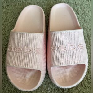 Light Pink Bebe - Rubber Slip-on Shoes